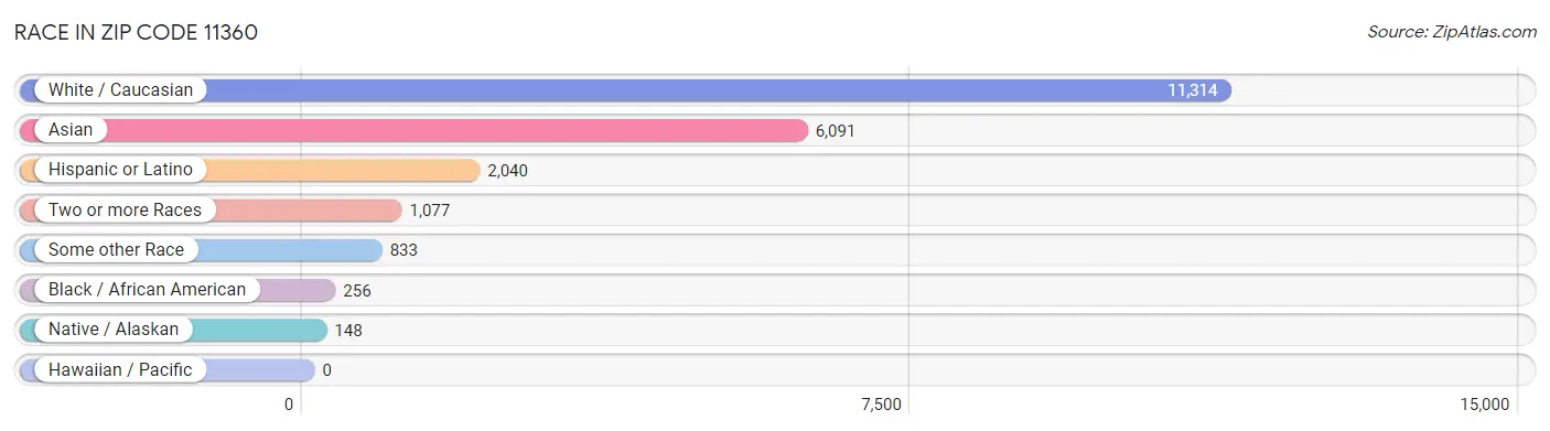 Race in Zip Code 11360