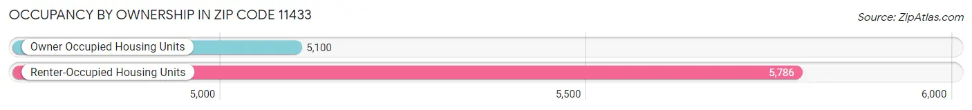 Occupancy by Ownership in Zip Code 11433