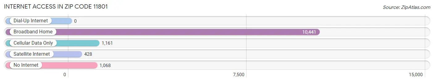 Internet Access in Zip Code 11801