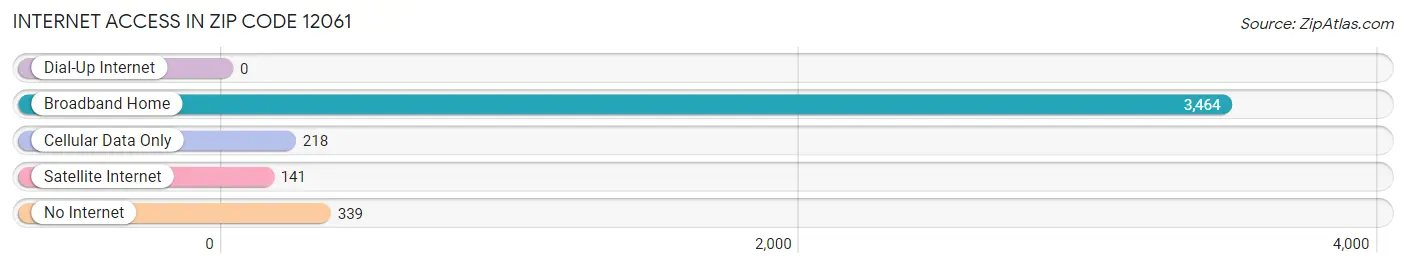 Internet Access in Zip Code 12061