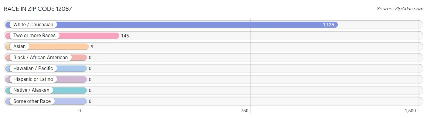 Race in Zip Code 12087