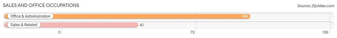 Sales and Office Occupations in Zip Code 12207