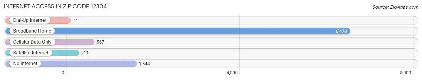 Internet Access in Zip Code 12304