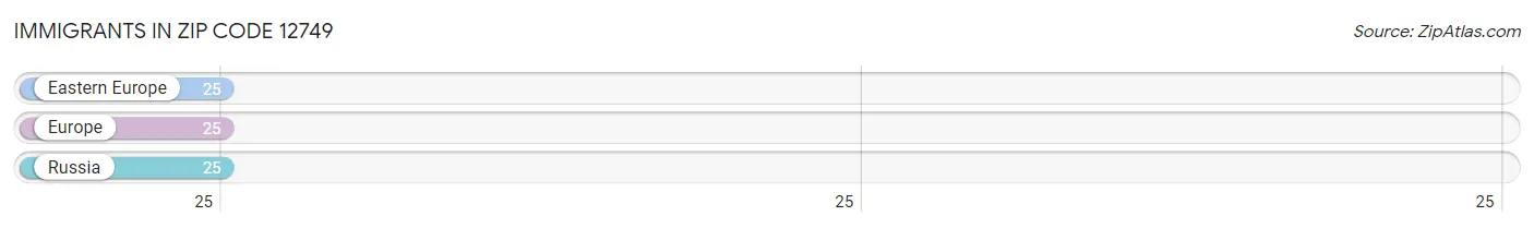 Immigrants in Zip Code 12749