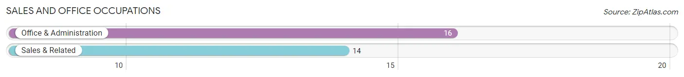 Sales and Office Occupations in Zip Code 13437