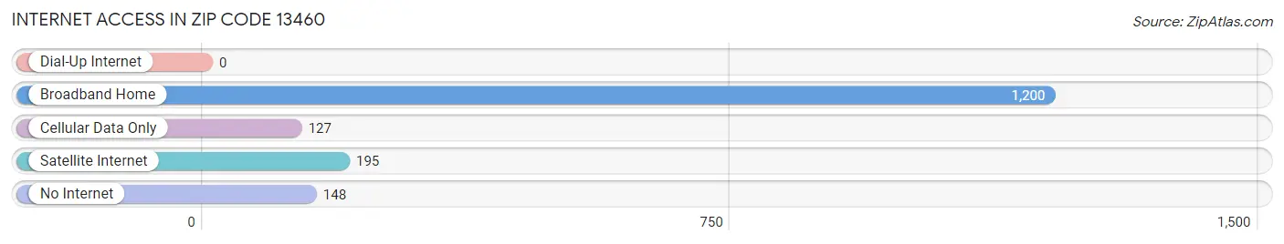 Internet Access in Zip Code 13460