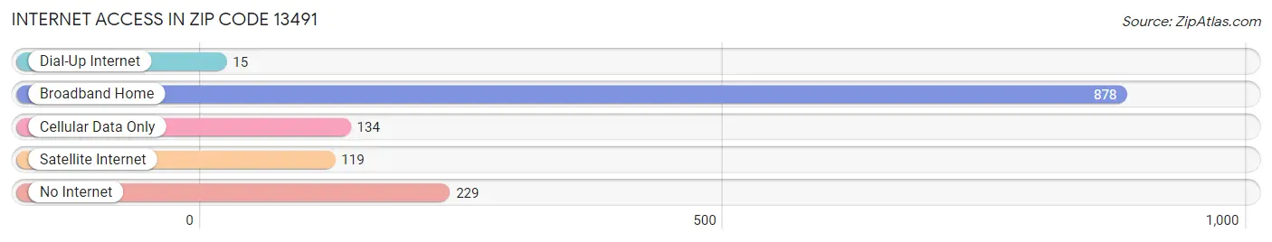 Internet Access in Zip Code 13491