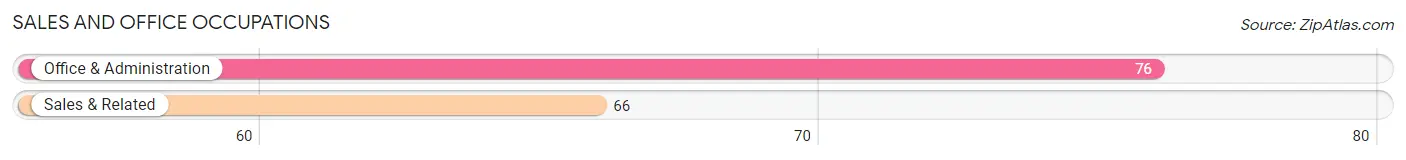 Sales and Office Occupations in Zip Code 13775