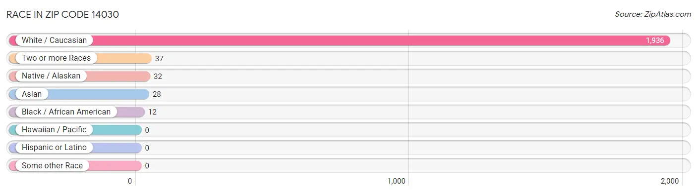 Race in Zip Code 14030
