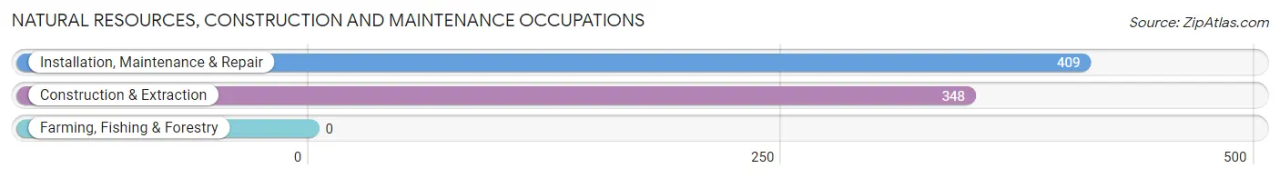 Natural Resources, Construction and Maintenance Occupations in Zip Code 14468