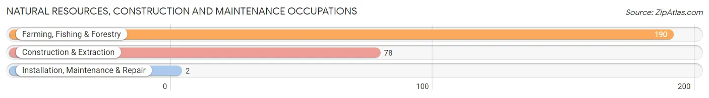 Natural Resources, Construction and Maintenance Occupations in Zip Code 14533