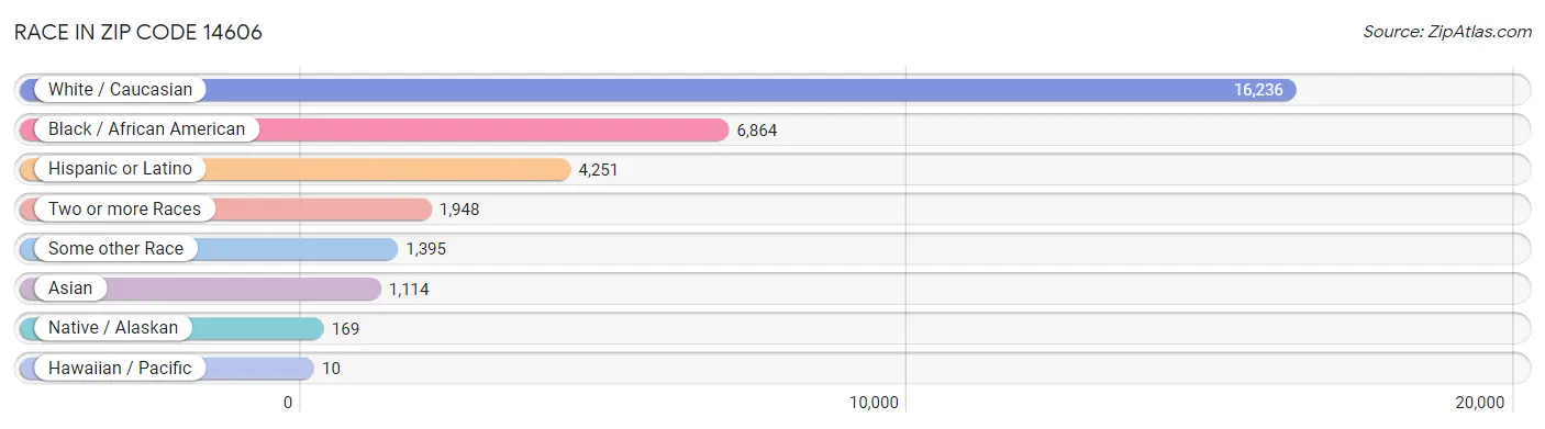 Race in Zip Code 14606