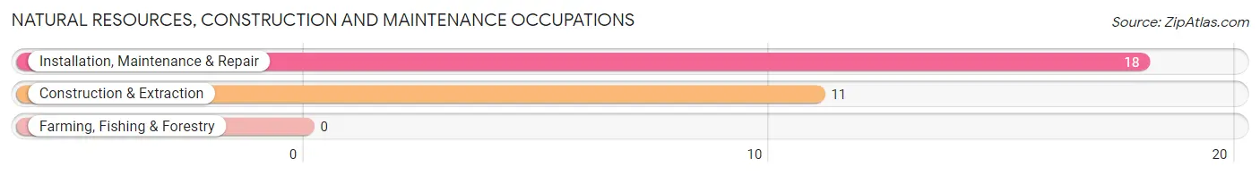 Natural Resources, Construction and Maintenance Occupations in Zip Code 15083