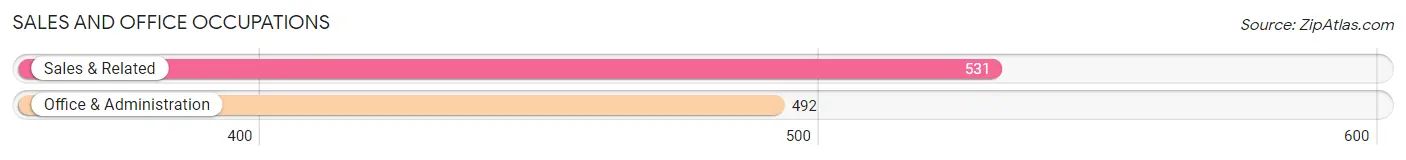 Sales and Office Occupations in Zip Code 16146