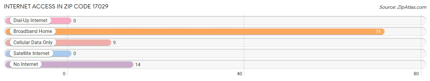 Internet Access in Zip Code 17029