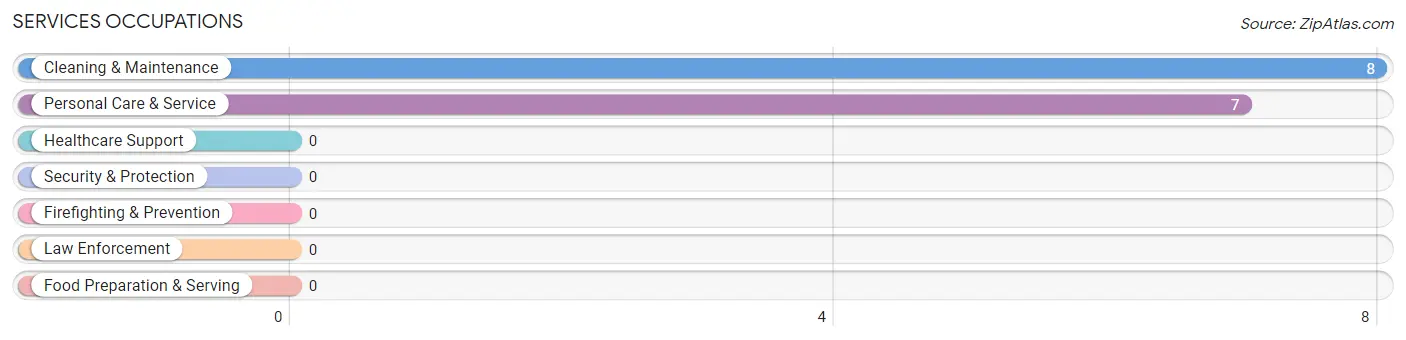 Services Occupations in Zip Code 17840