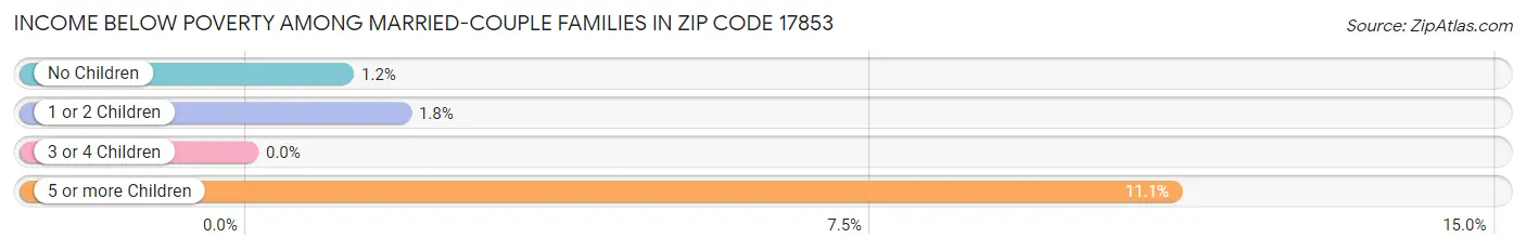 Income Below Poverty Among Married-Couple Families in Zip Code 17853