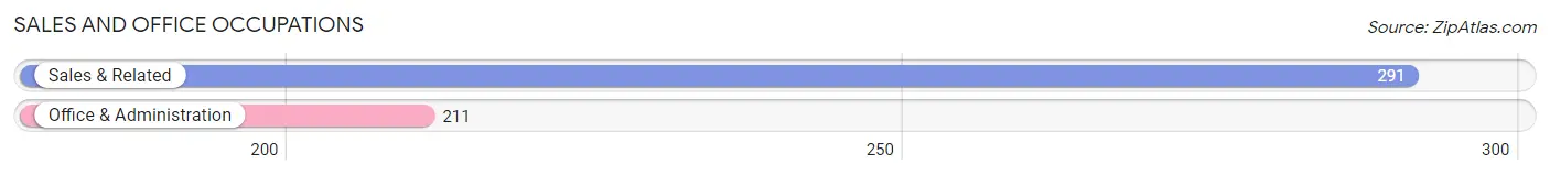 Sales and Office Occupations in Zip Code 17961