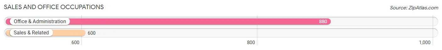 Sales and Office Occupations in Zip Code 19475