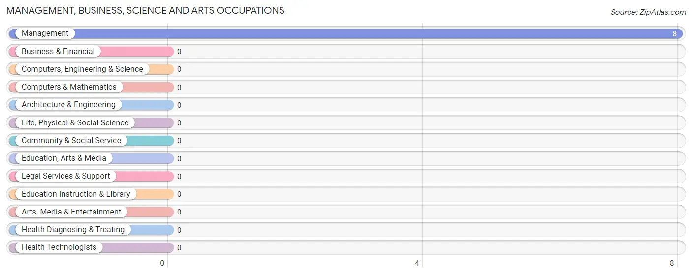 Management, Business, Science and Arts Occupations in Zip Code 19936