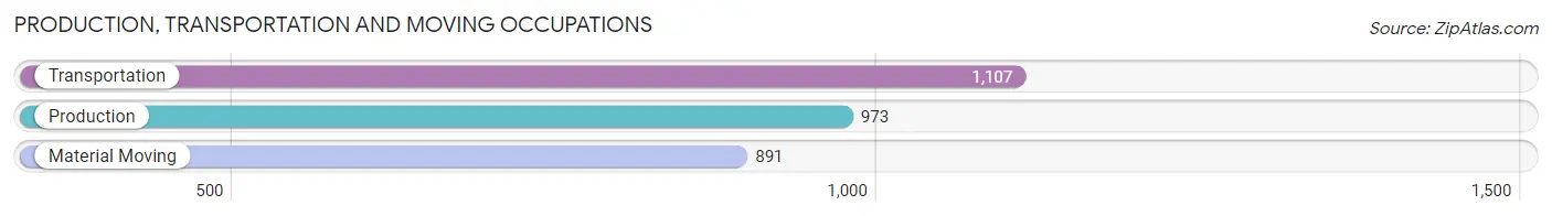 Production, Transportation and Moving Occupations in Zip Code 20110