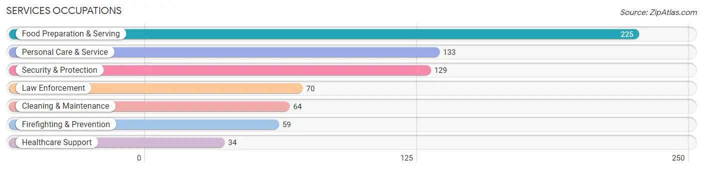 Services Occupations in Zip Code 20194