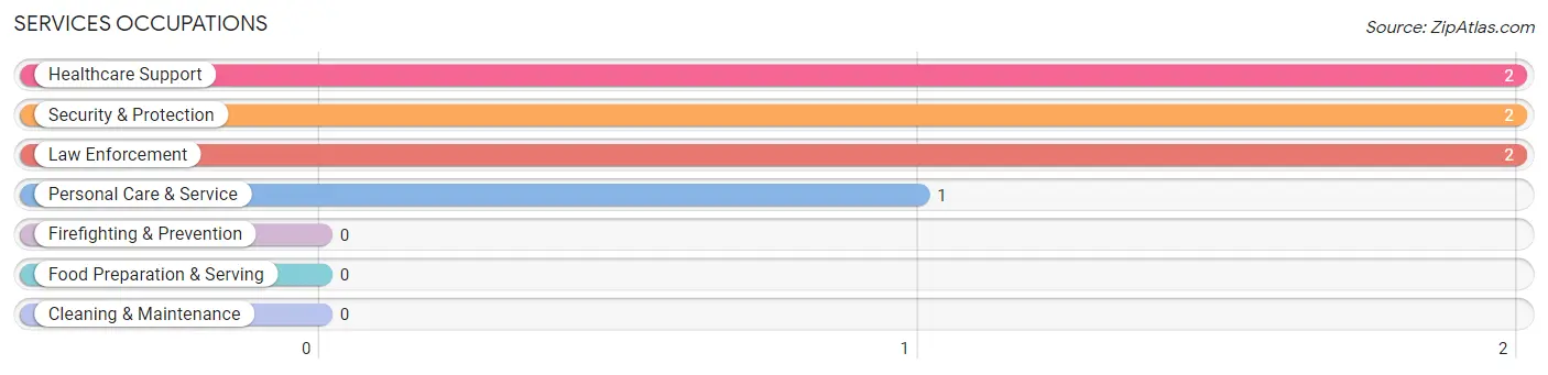 Services Occupations in Zip Code 20812