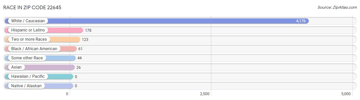 Race in Zip Code 22645