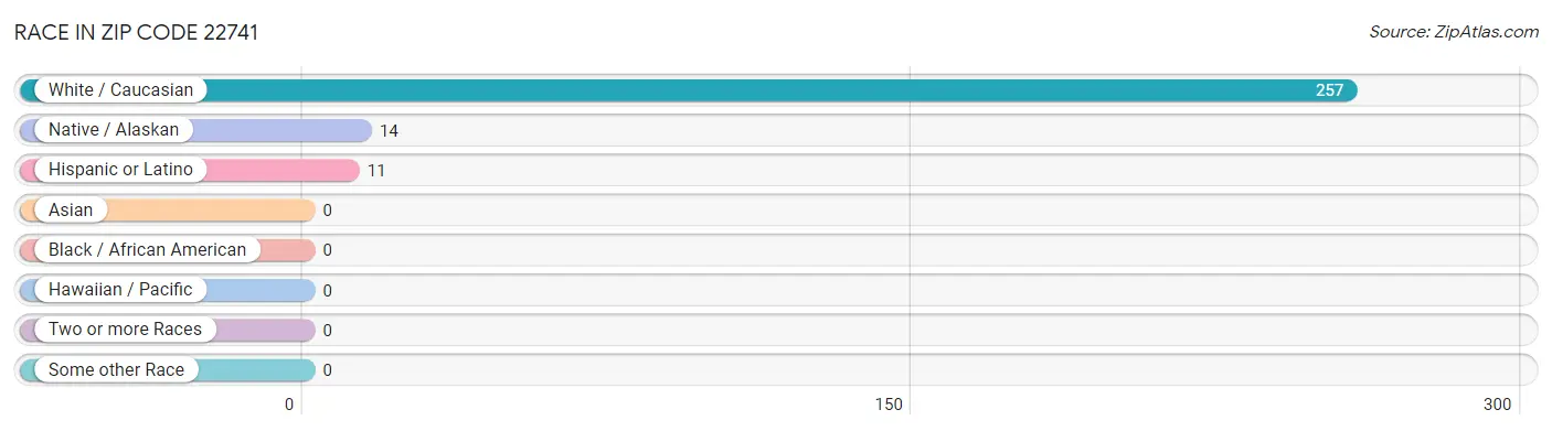 Race in Zip Code 22741