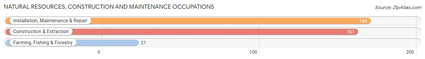 Natural Resources, Construction and Maintenance Occupations in Zip Code 23015