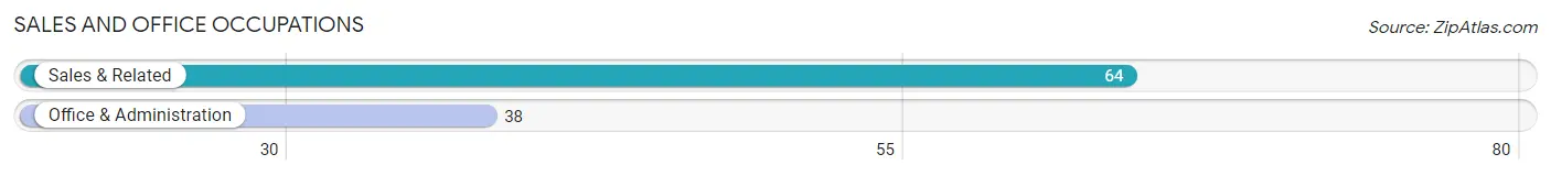 Sales and Office Occupations in Zip Code 24069
