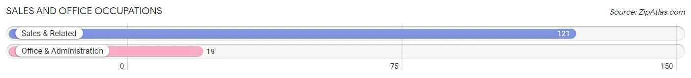 Sales and Office Occupations in Zip Code 24102