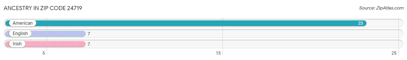 Ancestry in Zip Code 24719