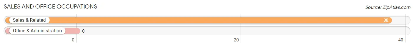 Sales and Office Occupations in Zip Code 25180