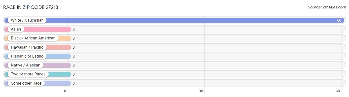 Race in Zip Code 27213