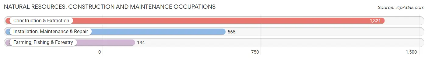 Natural Resources, Construction and Maintenance Occupations in Zip Code 27405