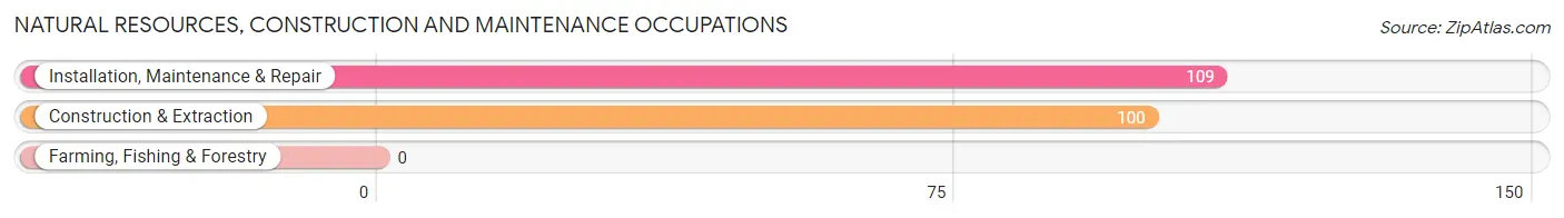 Natural Resources, Construction and Maintenance Occupations in Zip Code 27518