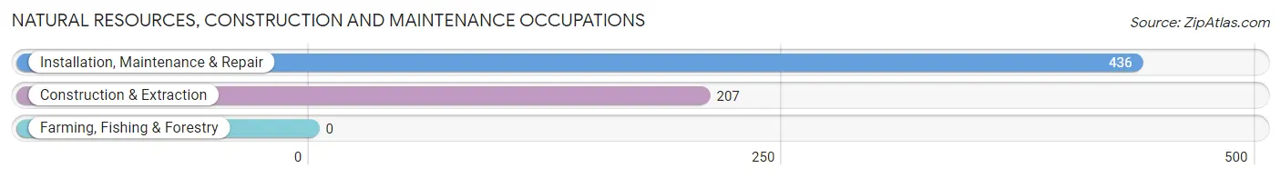 Natural Resources, Construction and Maintenance Occupations in Zip Code 27519