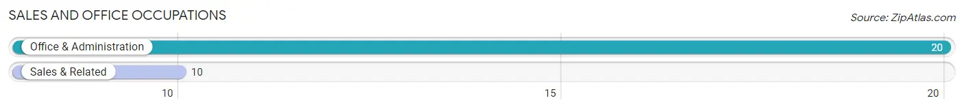 Sales and Office Occupations in Zip Code 27973
