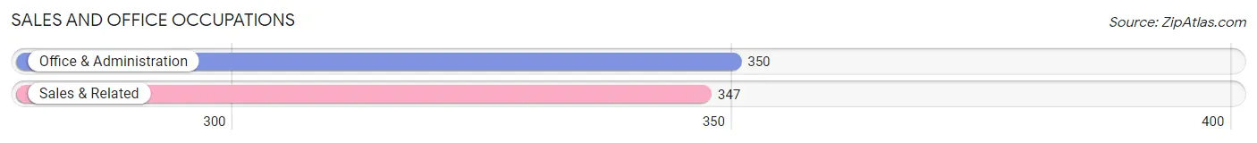 Sales and Office Occupations in Zip Code 28391