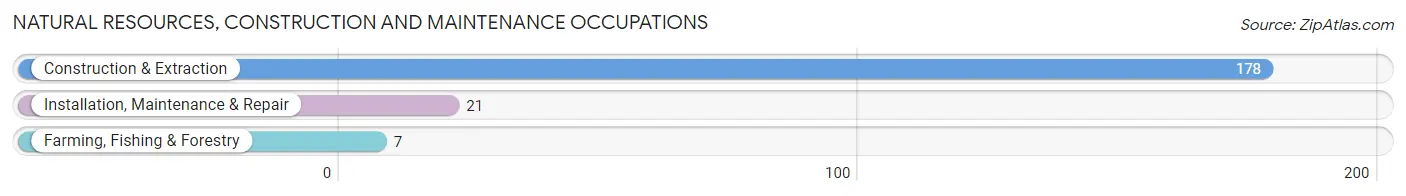 Natural Resources, Construction and Maintenance Occupations in Zip Code 28423