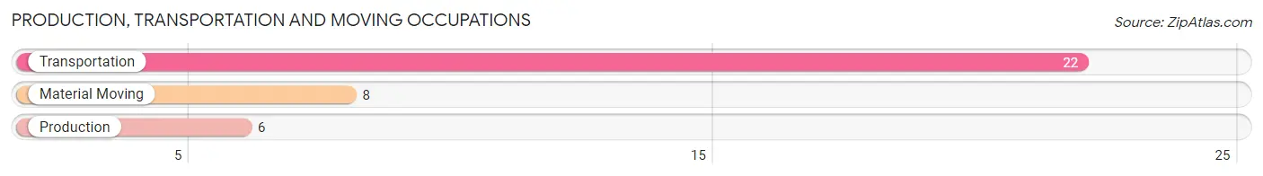 Production, Transportation and Moving Occupations in Zip Code 29905