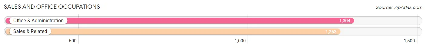 Sales and Office Occupations in Zip Code 30528