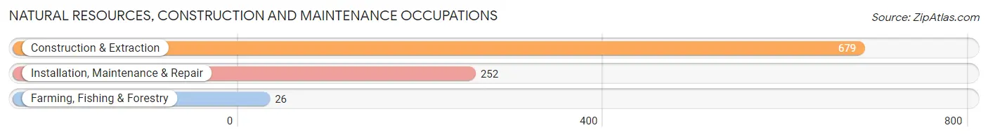 Natural Resources, Construction and Maintenance Occupations in Zip Code 32817