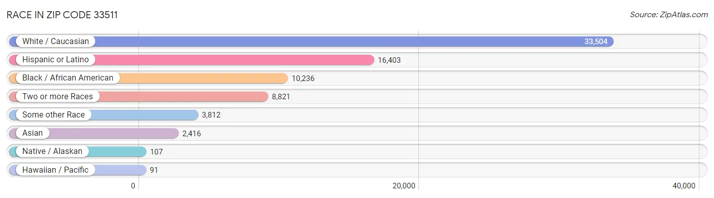 Race in Zip Code 33511