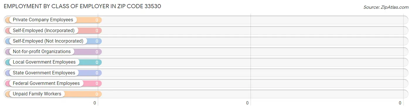 Employment by Class of Employer in Zip Code 33530