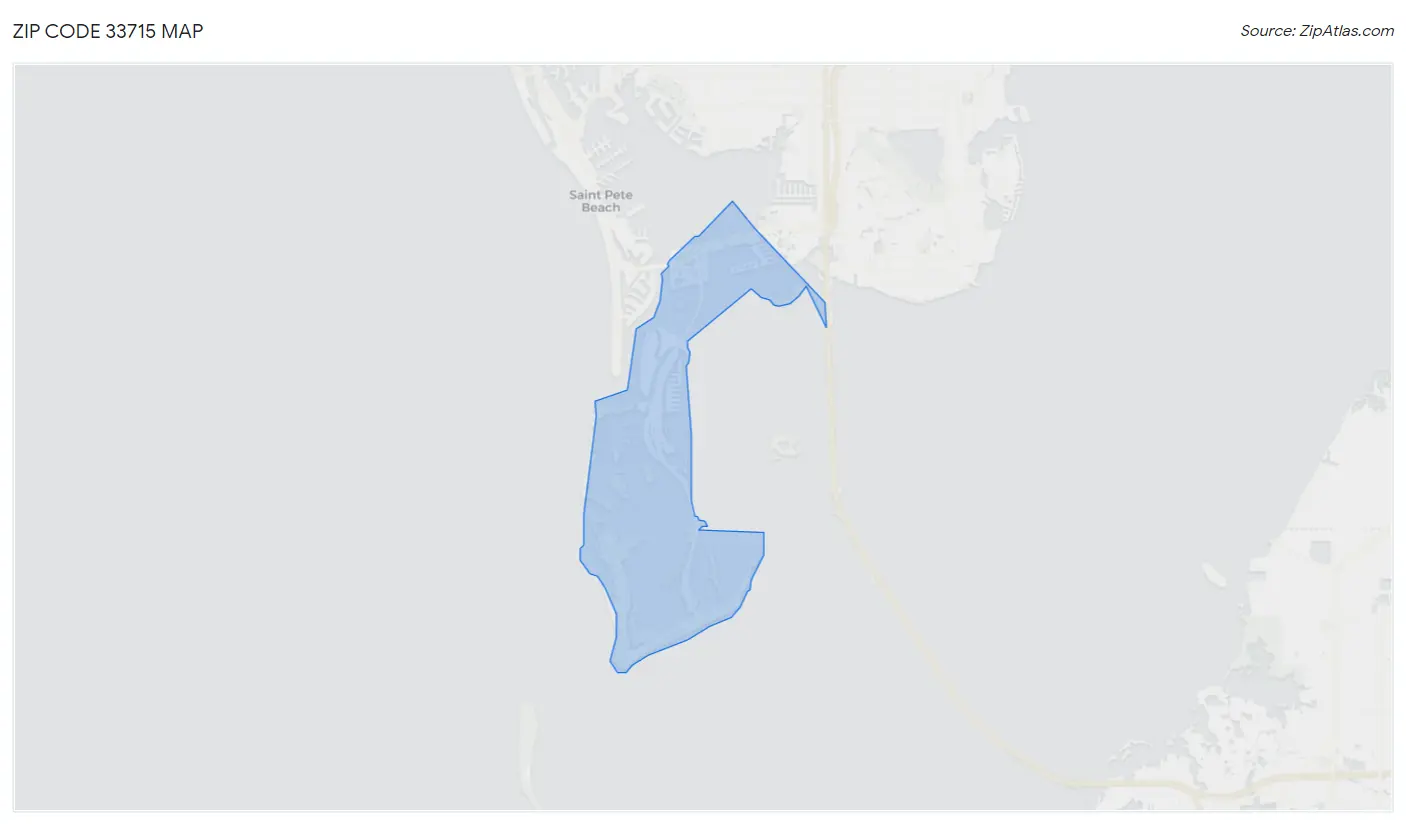 Zip Code 33715 Map