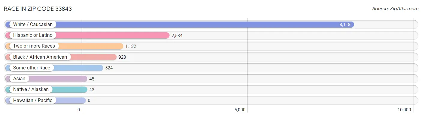 Race in Zip Code 33843