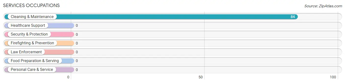 Services Occupations in Zip Code 35035