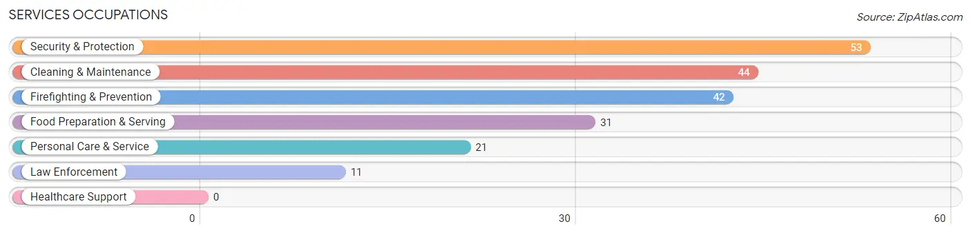 Services Occupations in Zip Code 35203